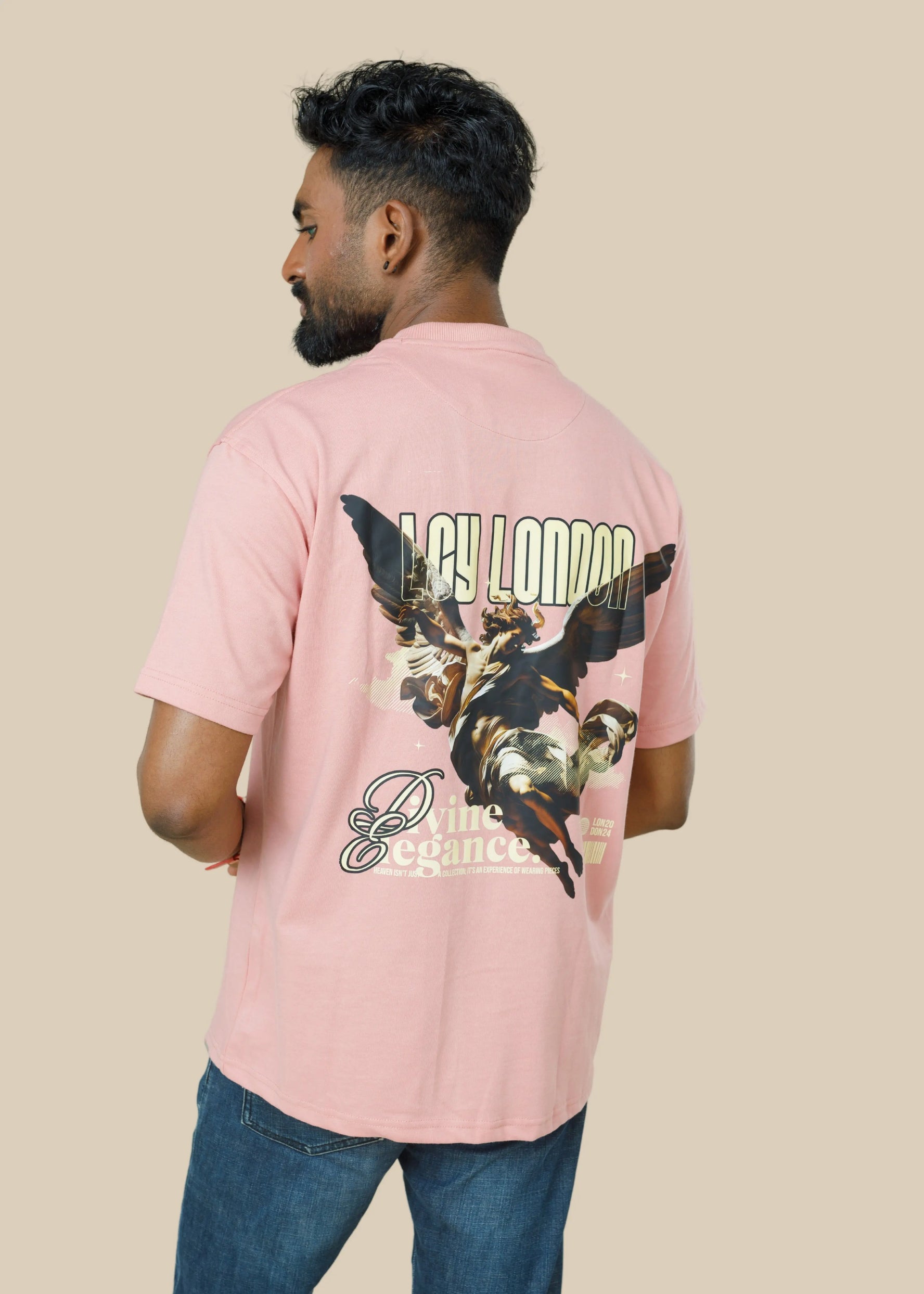 Divine Heritage - Oversized Graphic T Shirt AW24 LCY LONDON