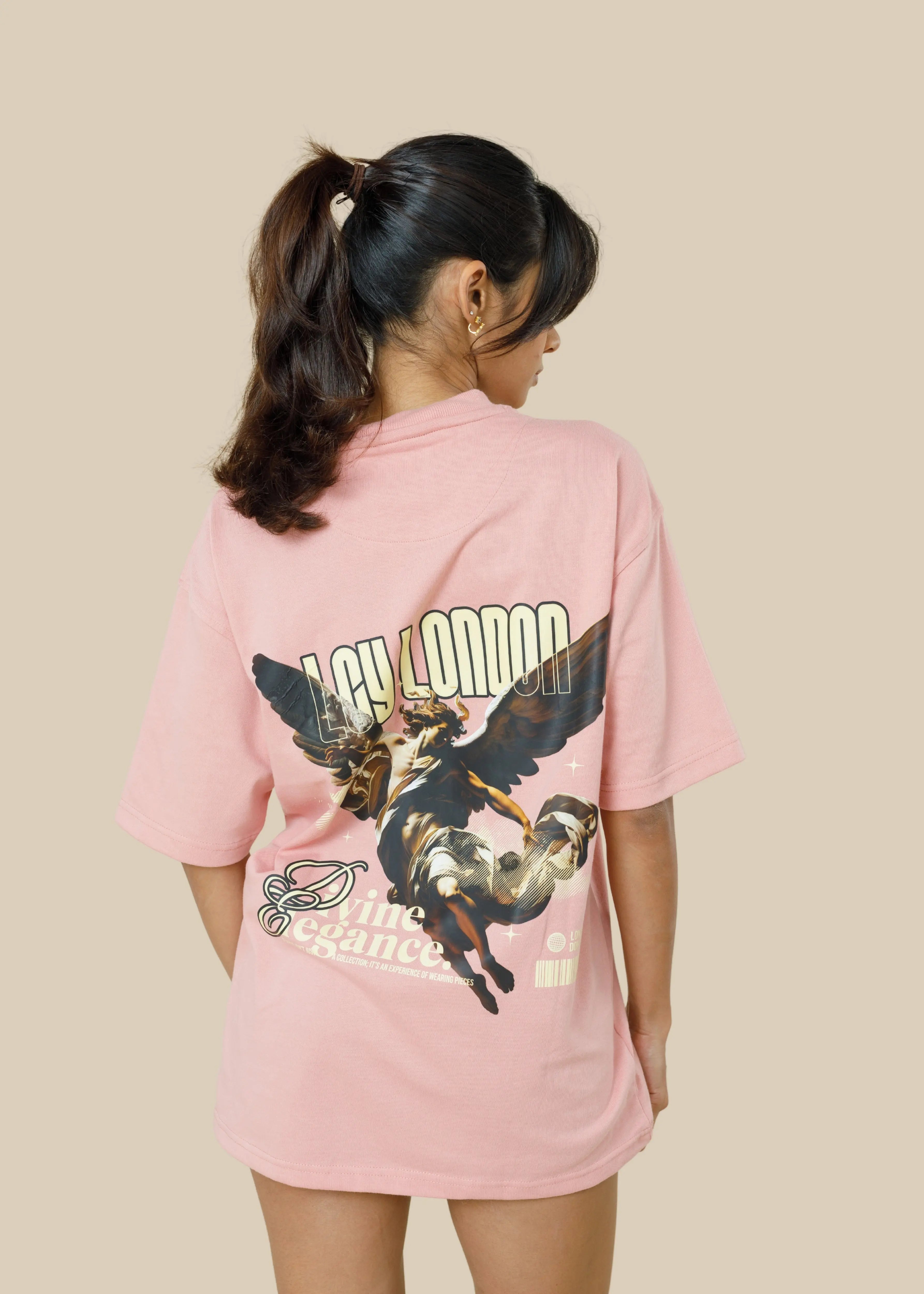 Divine Heritage - Oversized Graphic T Shirt AW24 LCY LONDON