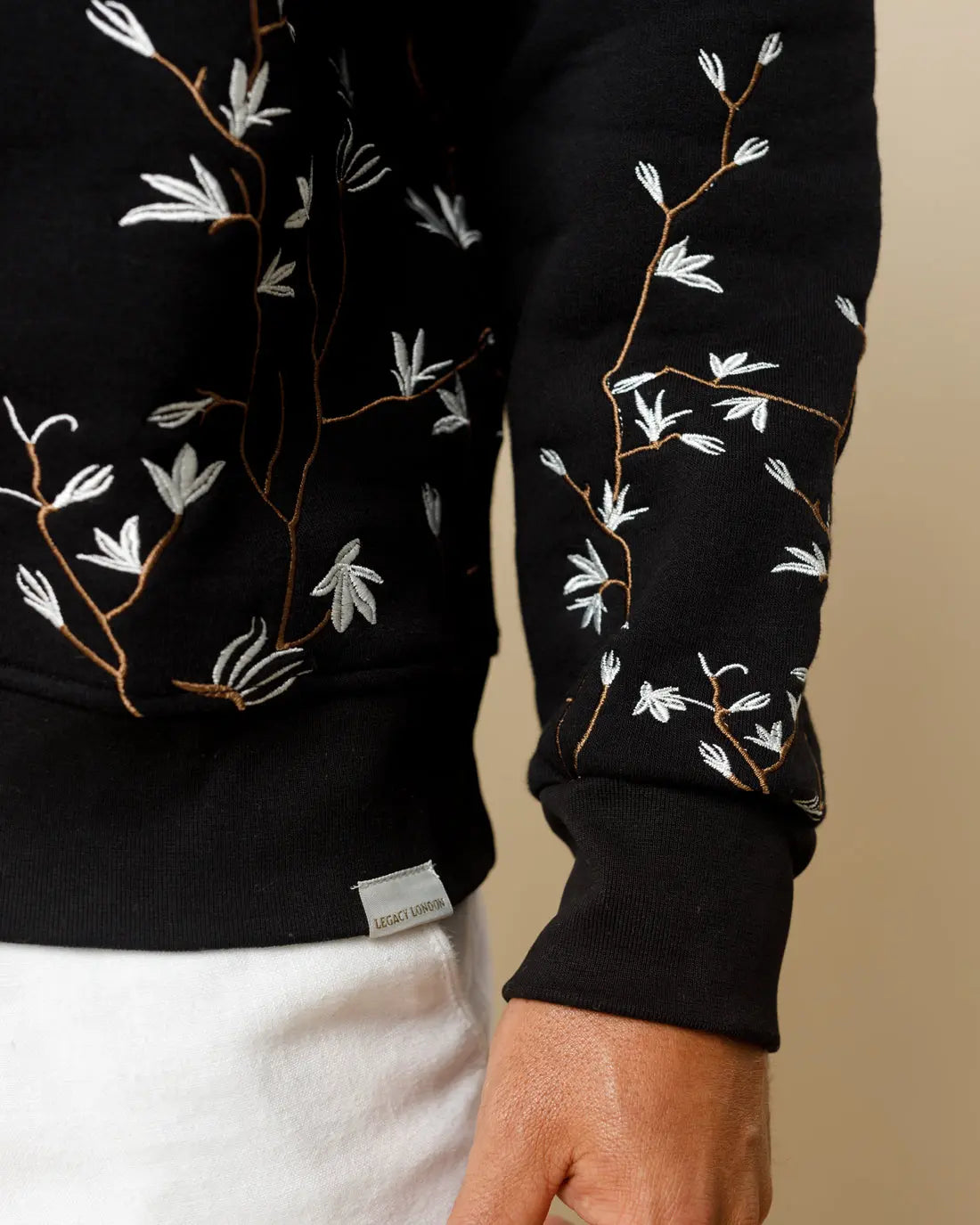 Heritage Bloom Embroidered Sweater - LCY London