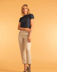 Shoulder LCY Tape Crop Top | LN 147 LCY London