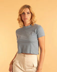 Icronic Puff Print Crop Top | LN 146 LCY London