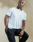 LCY LONDON | Contrasting Twin Tipped Polo Shirt LCY London