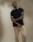LCY LONDON | Contrasting Twin Tipped Polo Shirt LCY London