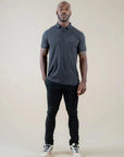 LCY LONDON | Embroidered Pocket Circle Logo Polo Shirt LCY London