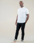 LCY LONDON | Embroidered Pocket Circle Logo Polo Shirt LCY London