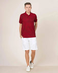 LCY London | Art of Summer - Printed Pique Men's Short Sleeved Polo Shirt LCY London
