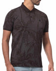 LCY London | Art of Summer - Printed Pique Men's Short Sleeved Polo Shirt LCY London