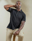LCY London | Stand Up Basic - Men's Short Sleeved Polo LCY London