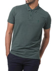 LCY London | Stand Up Basic - Wash Effect Men's Pique Polo Shirt LCY London