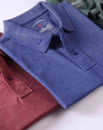 LCY London | Stand Up Basic - Wash Effect Men's Pique Polo Shirt LCY London
