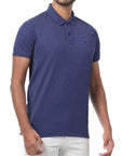 LCY London | Stand Up Basic - Wash Effect Men's Pique Polo Shirt LCY London