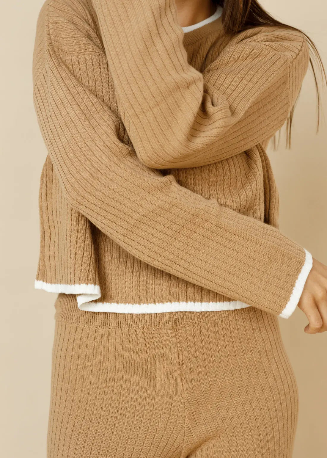 Mila Knitted Loungewear Set - LCY London