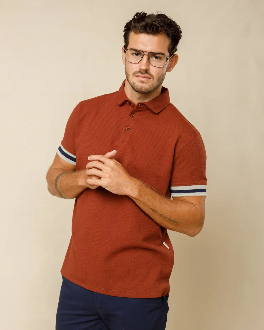 Premium Jacquard Polo - LCY London