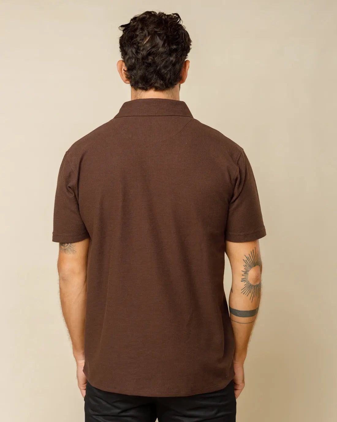 Spread Collar Button Down Shirt - LCY London