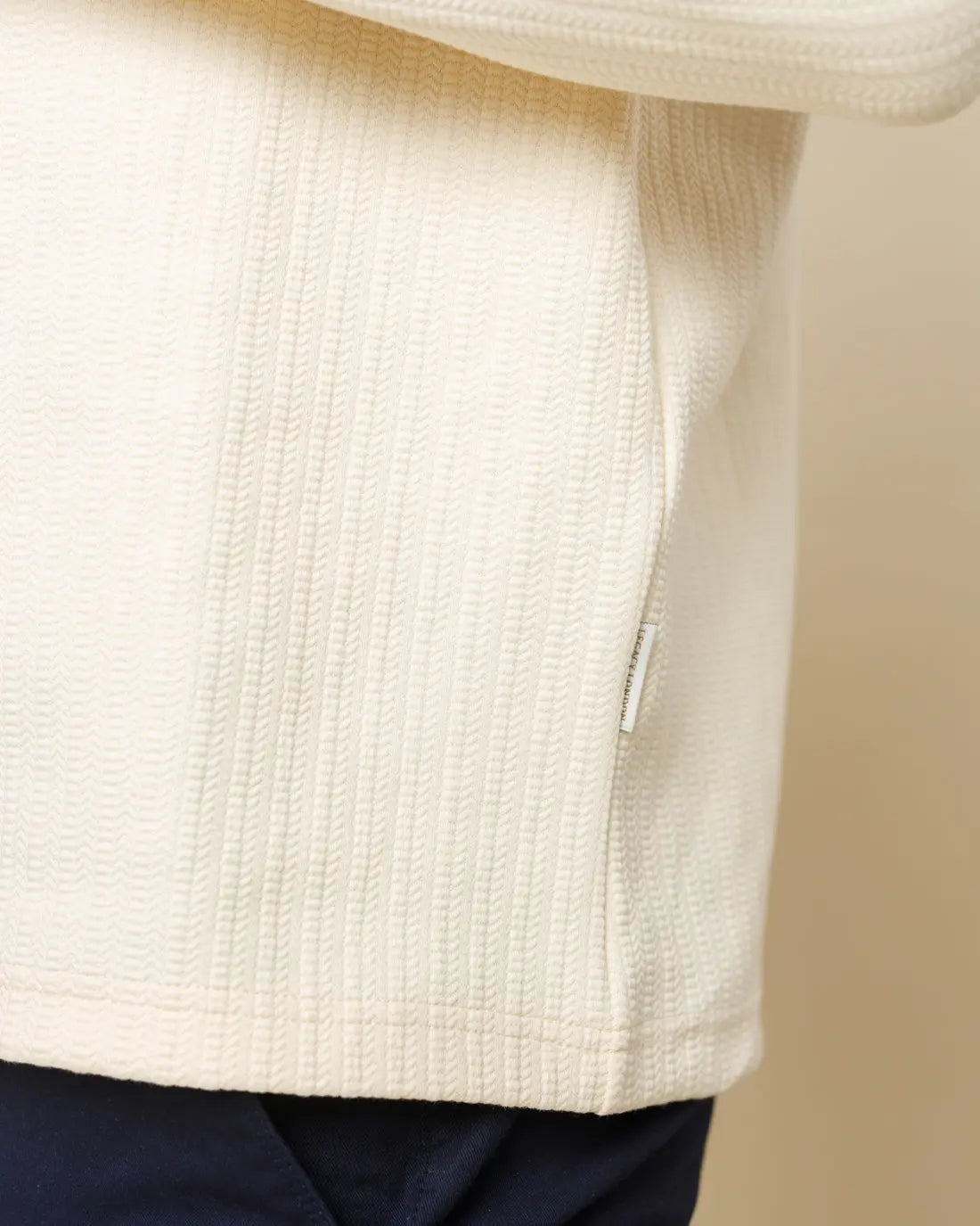 Textured Crewneck Jumper - LCY London