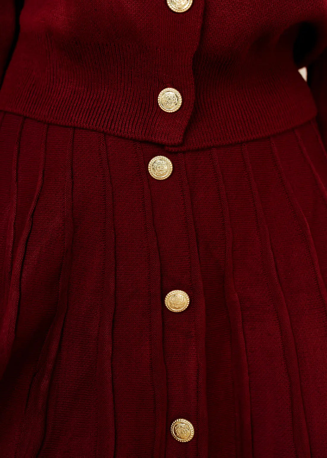 The Windsor Knit Blouse & Mini Skirt - LCY London
