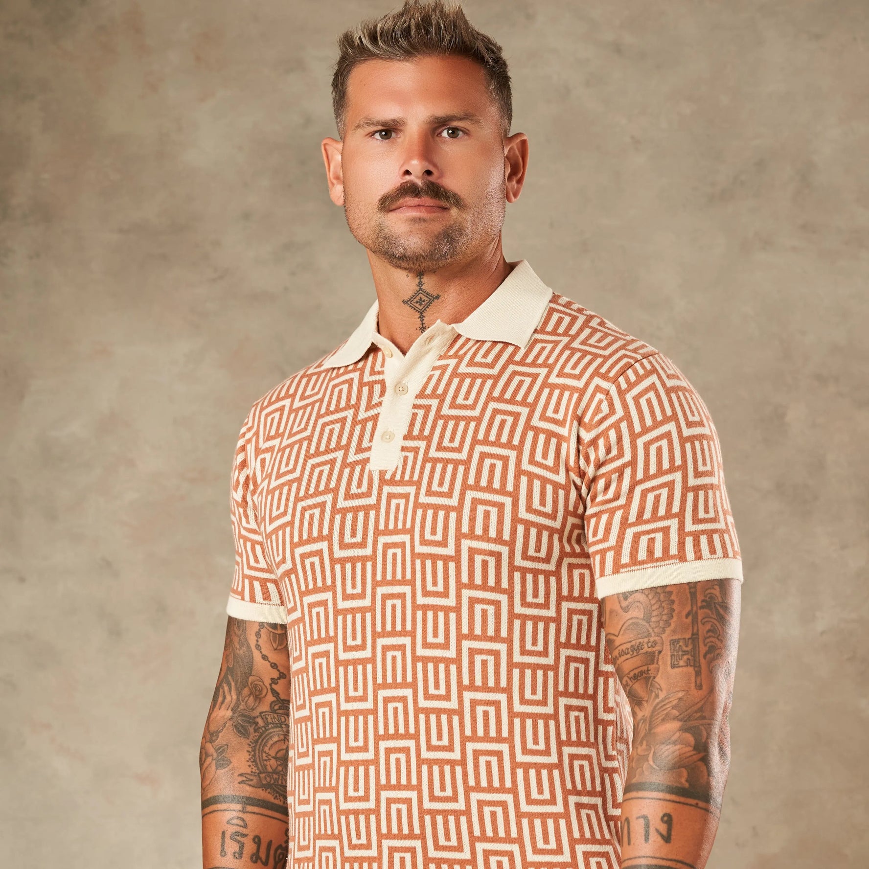 3D Optical Geometric Knit  - LCY London