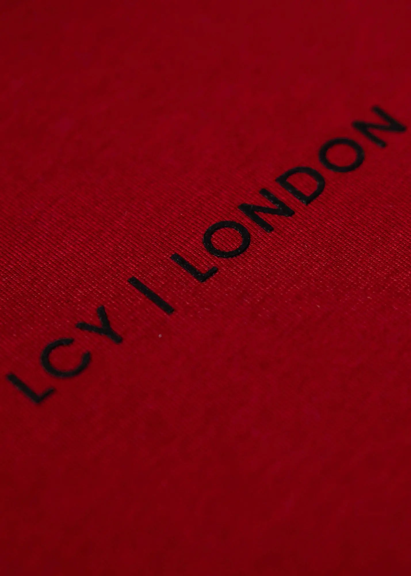 Crimson Puff T-shirt LCY London