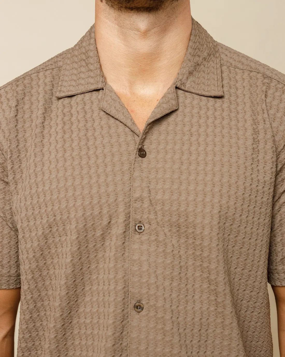 Designer Cuban Collar Shirt  - LCY London