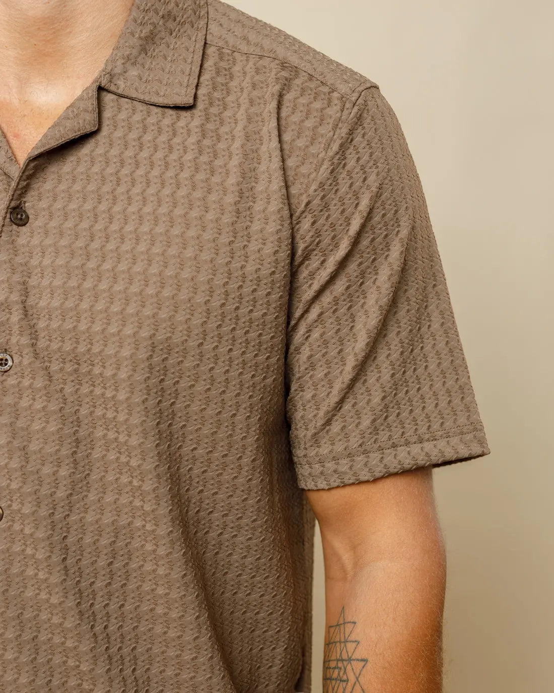 Designer Cuban Collar Shirt  - LCY London