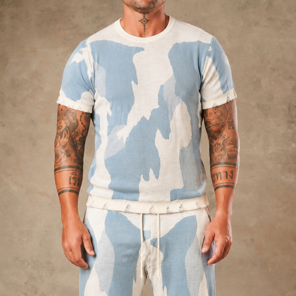 Distressed Crewneck and jogger Co-ord set  - LCY London