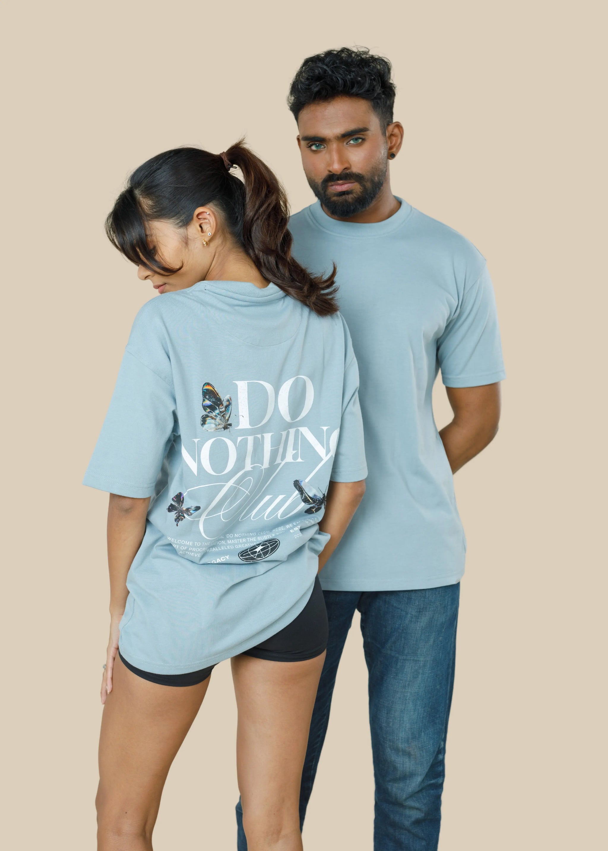 Do Nothing Club - Oversized Graphic T Shirt AW24 LCY LONDON