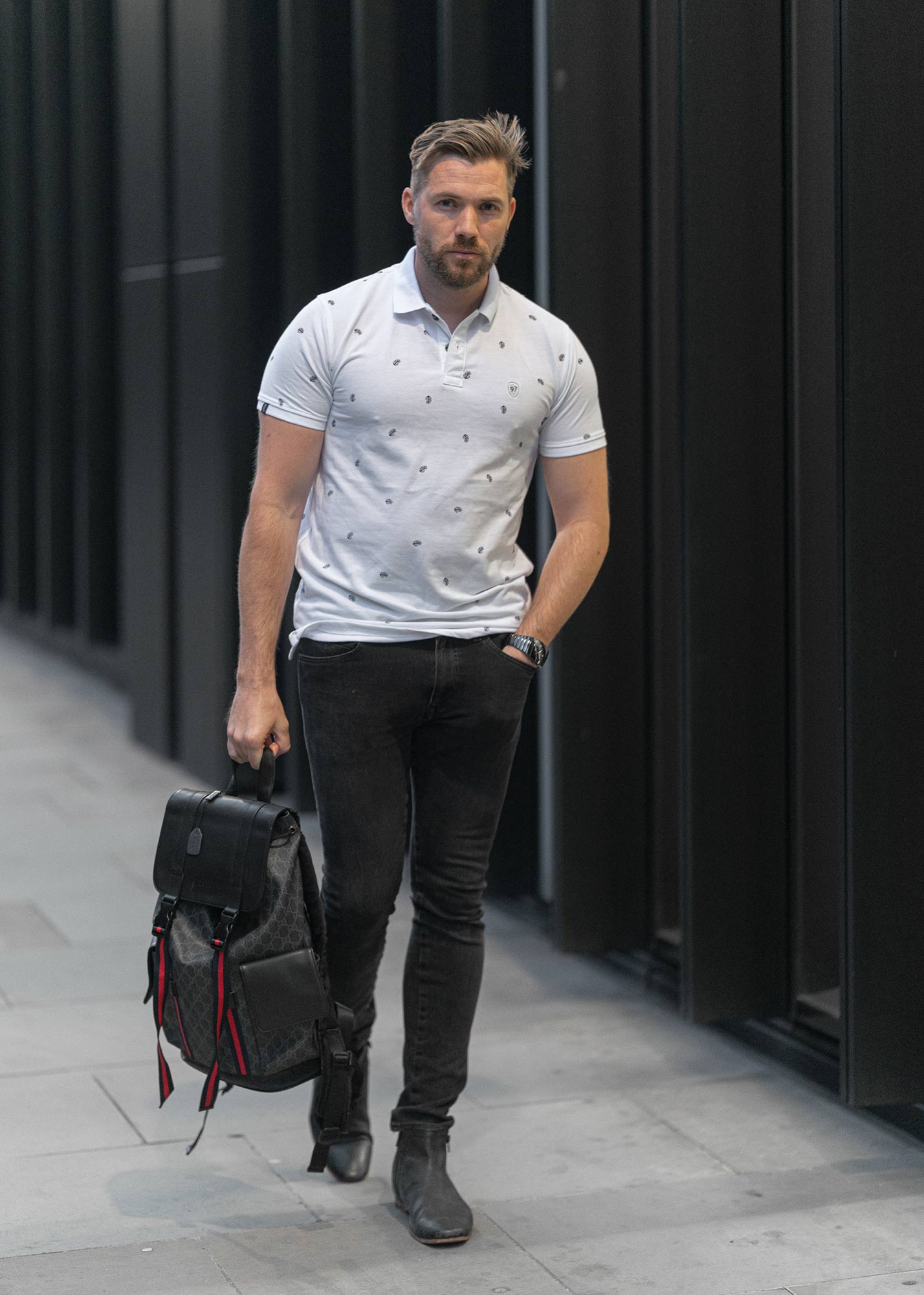 POLKA DOTS POLO SHIRT