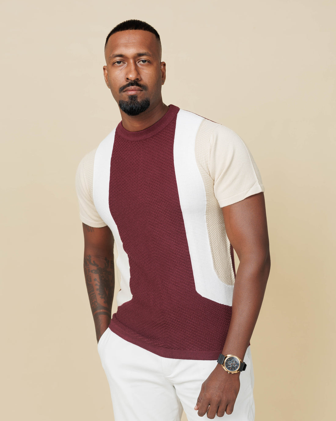 Duality Structured Knit Tee tested LCY LONDON