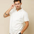 Johnny Collar Detailed Polo White-XL - LCY London