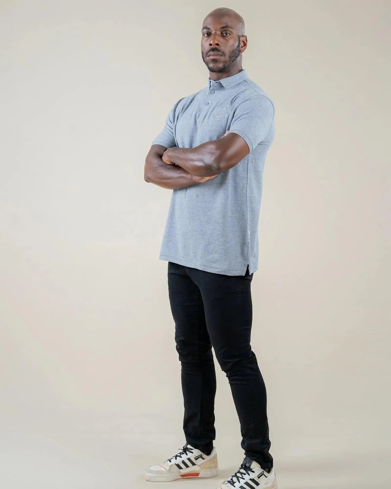 LCY LONDON | Embroidered Pocket Circle Logo Polo Shirt LCY London