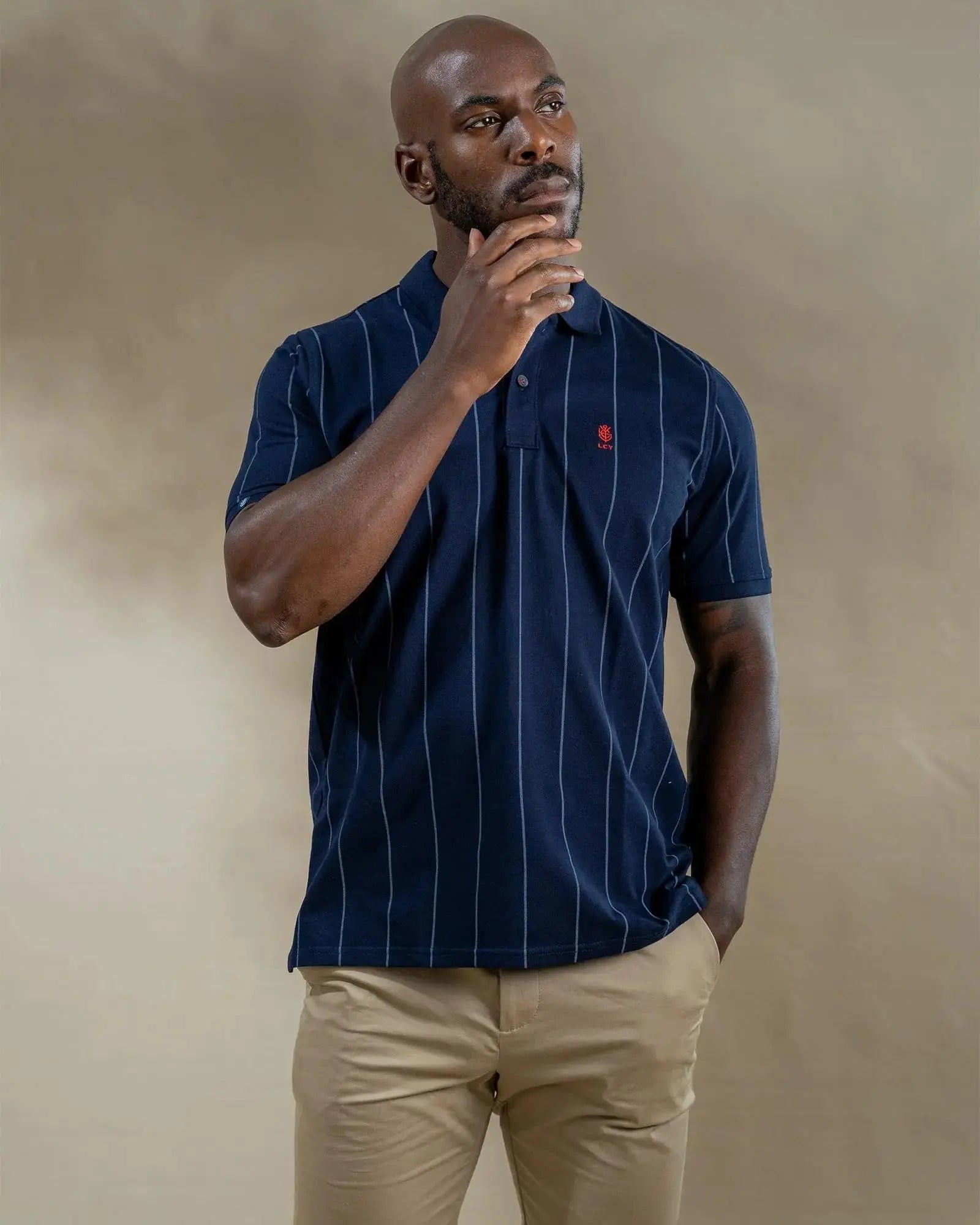 vertical striped men's t shirt