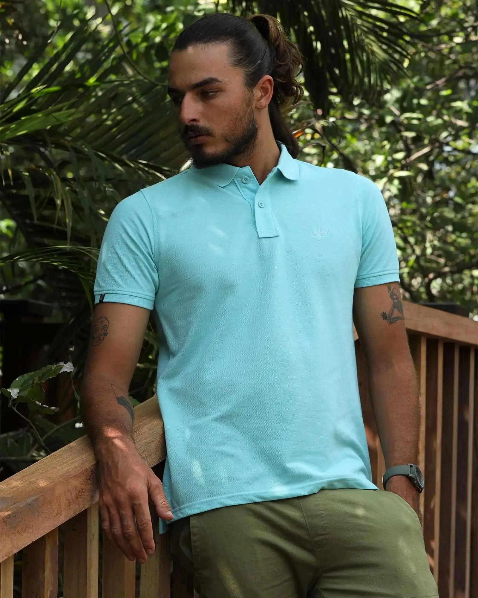 LCY London | Stand Up Basic - Men&#39;s Short Sleeved Polo LCY London
