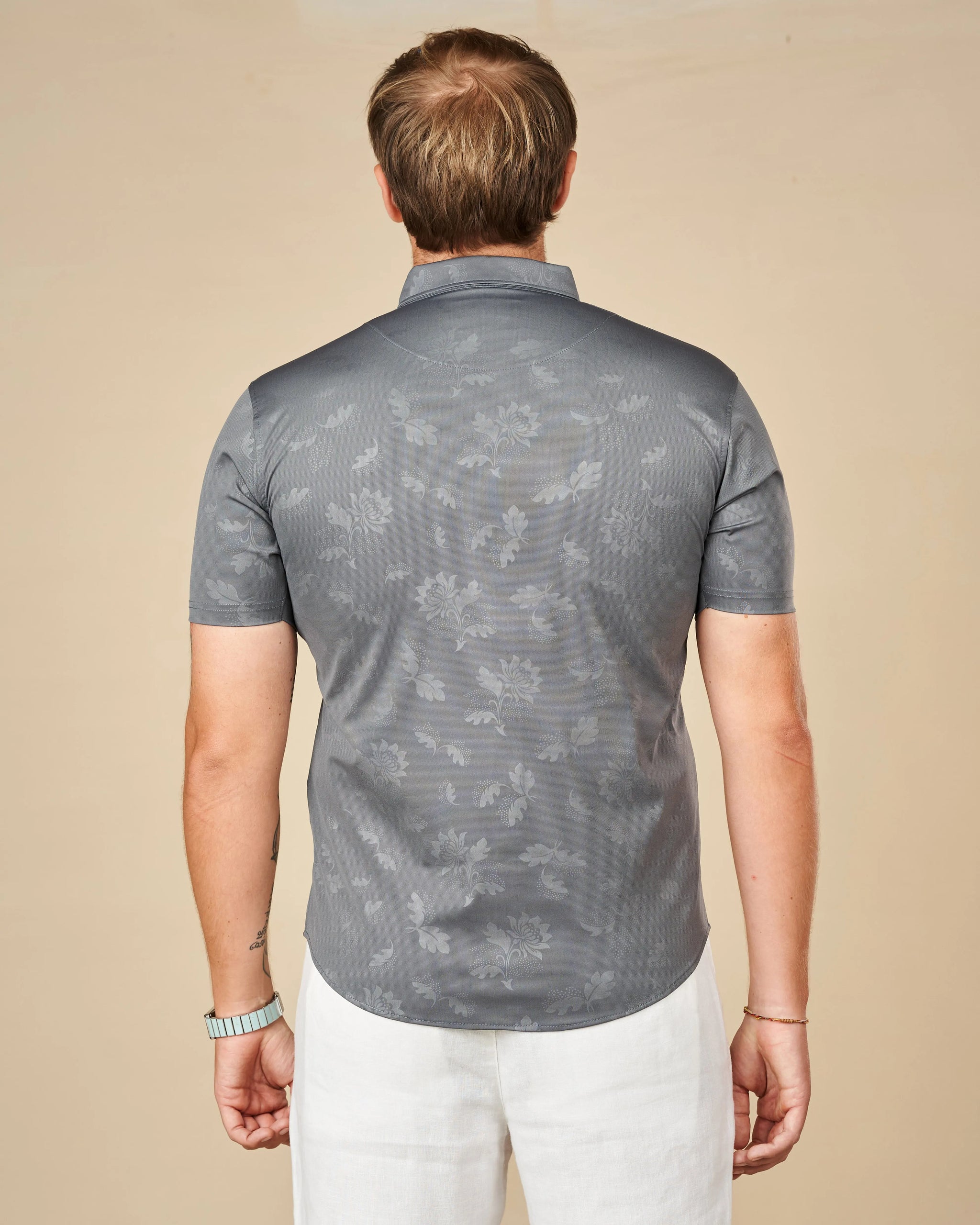 Legacy London Premium Short-Sleeved Button-Down Shirt  - LCY London