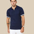 Legacy Wide Rib Knitted Polo LCY LONDON