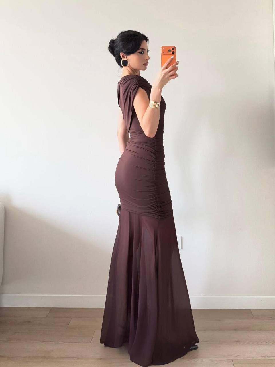 Midnight Contour Dress  - LCY London