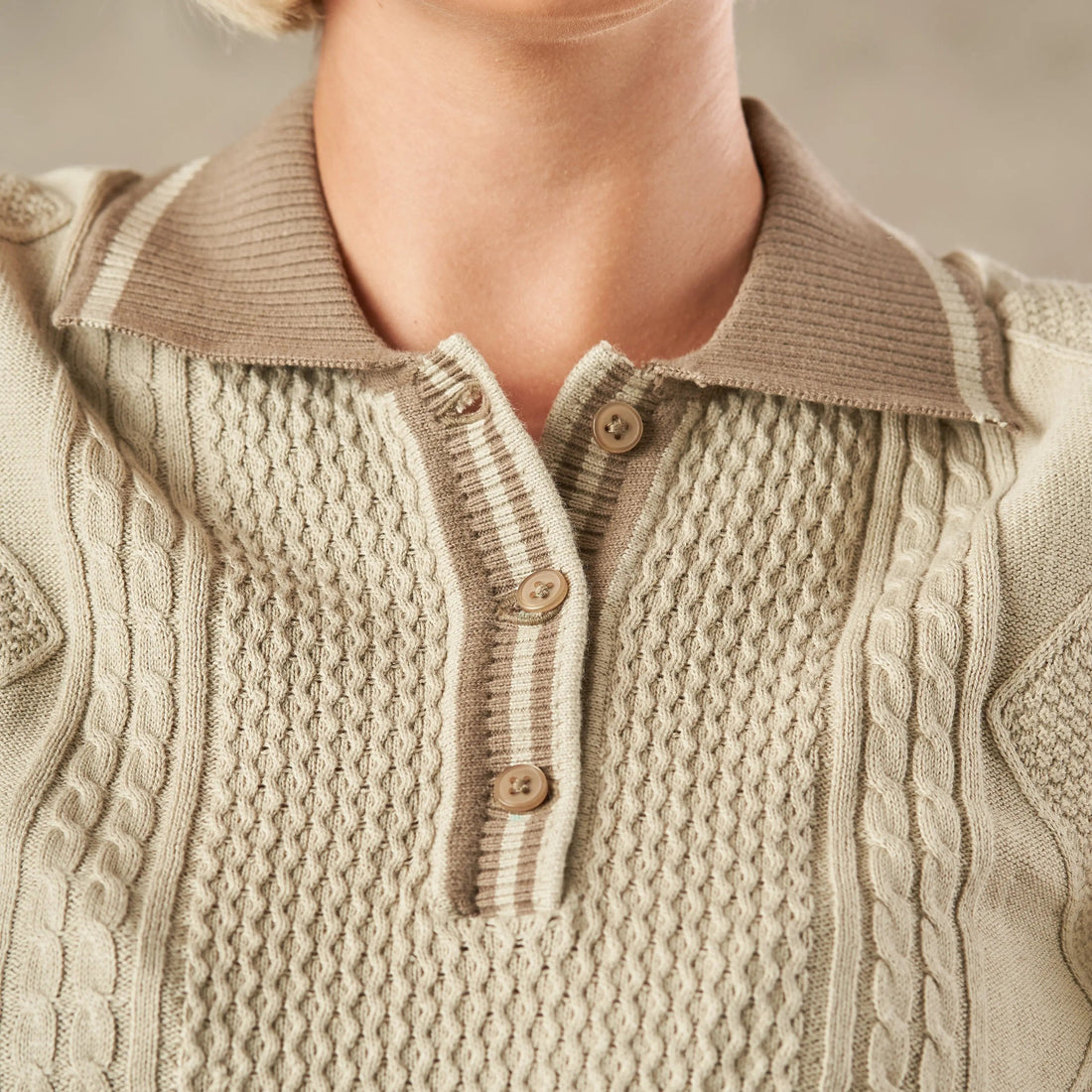 Milan Chain Link Statement Knit Jumper  - LCY London