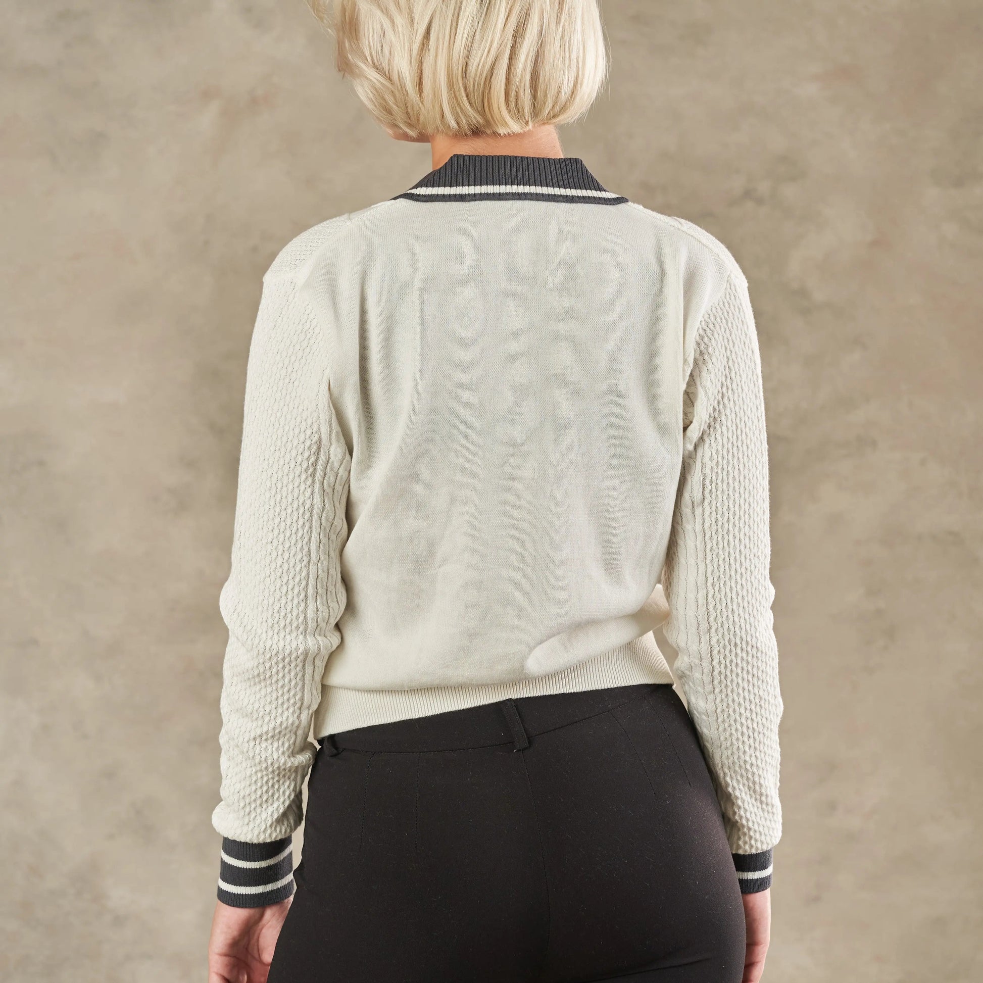 Milan Chain Link Statement Knit Jumper  - LCY London