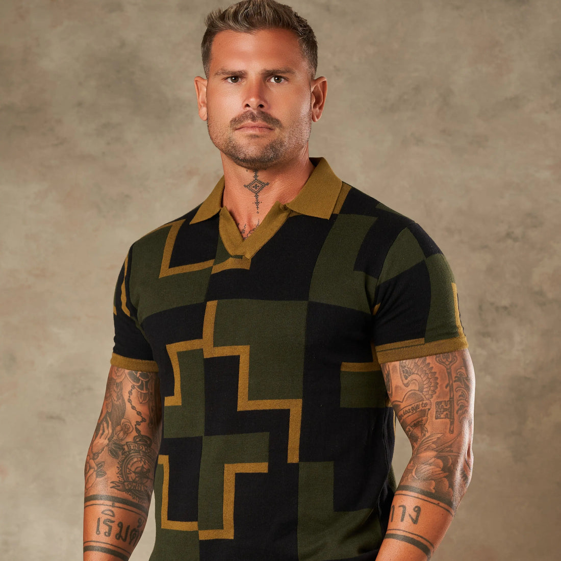 Moderna Graphic Statement Knit  - LCY London