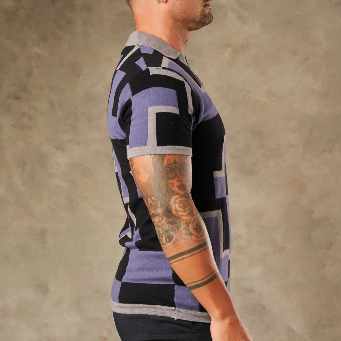 Moderna Graphic Statement Knit  - LCY London