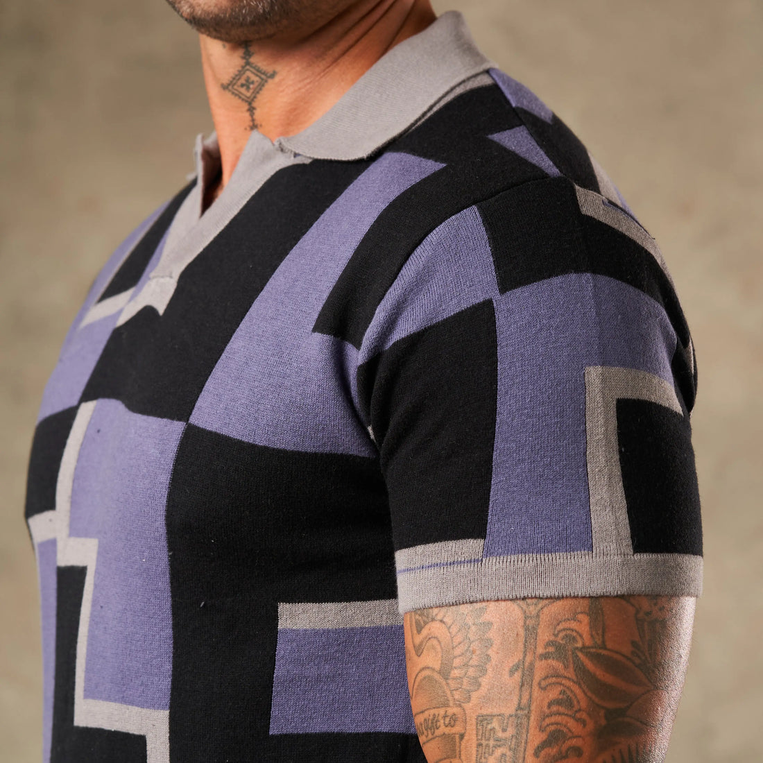 Moderna Graphic Statement Knit  - LCY London