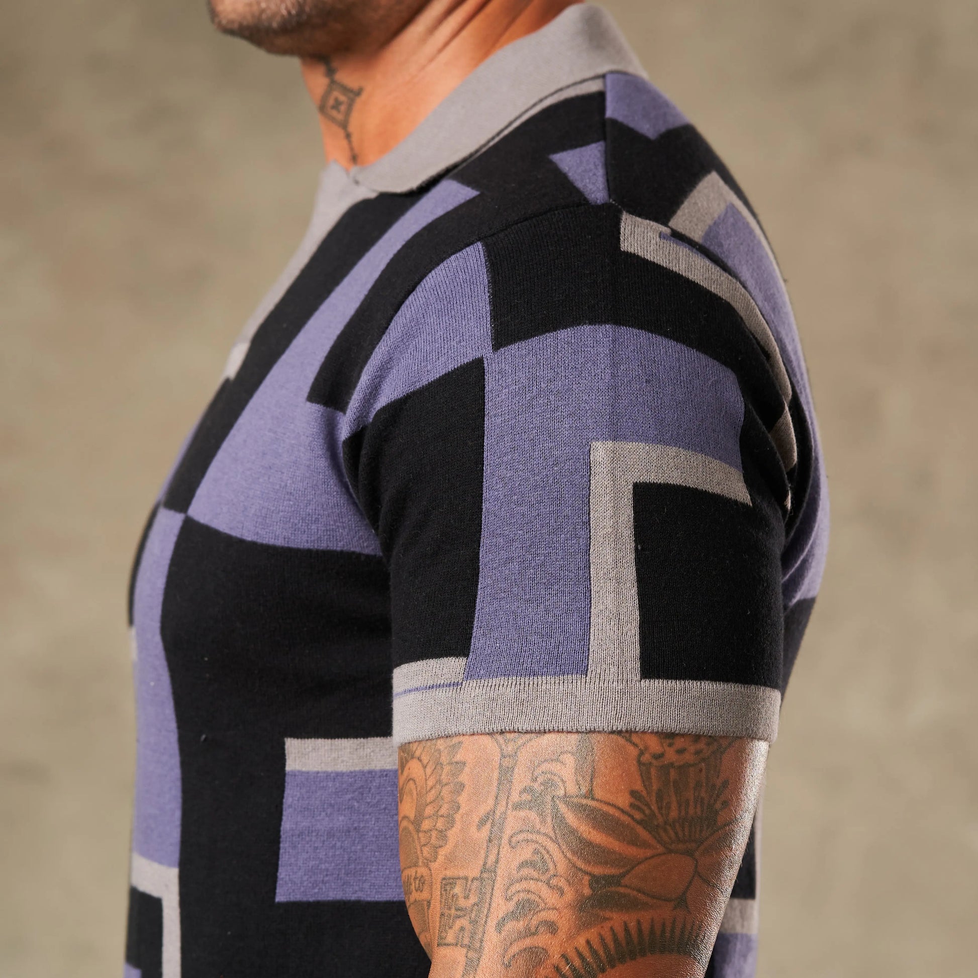 Moderna Graphic Statement Knit  - LCY London