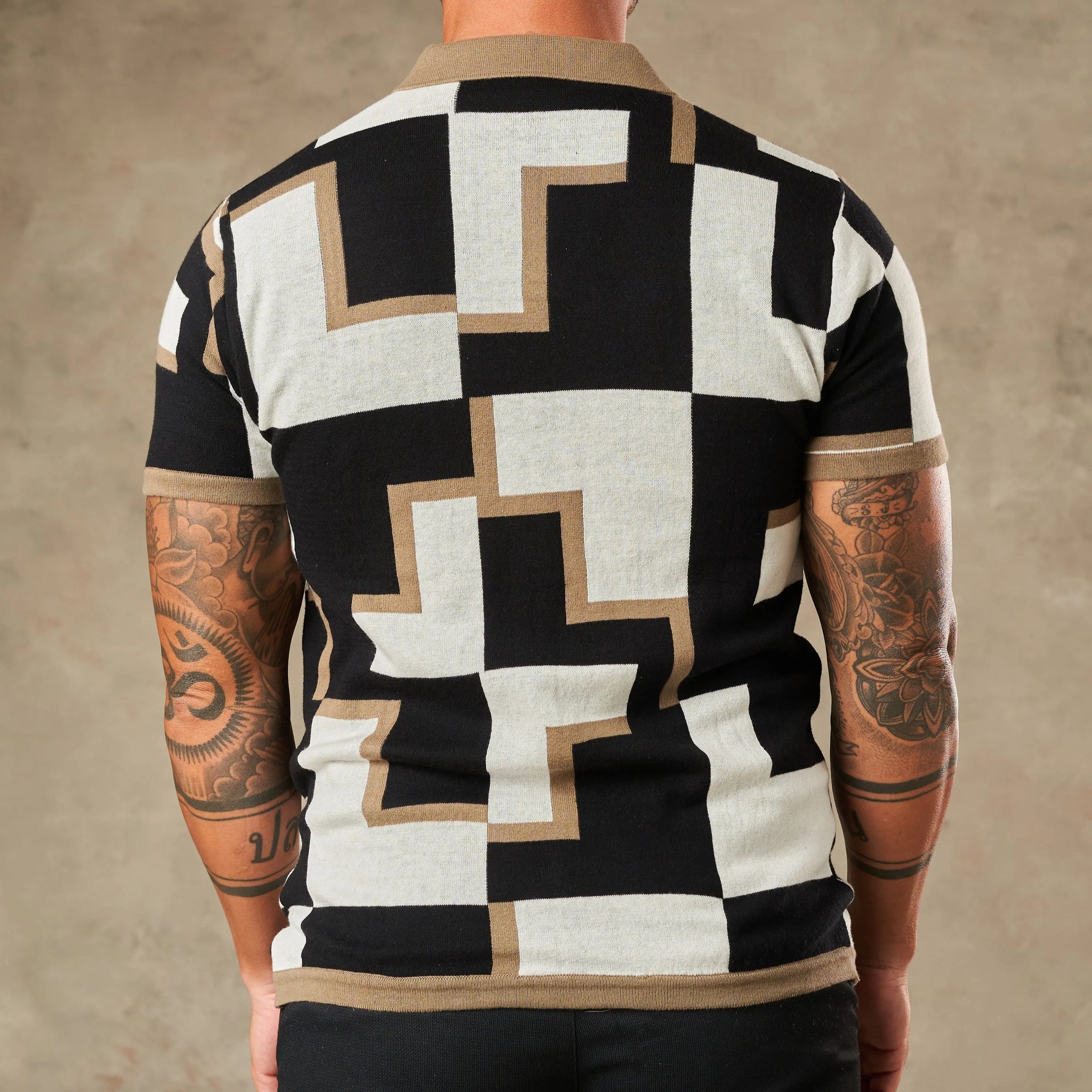 Moderna Graphic Statement Knit  - LCY London