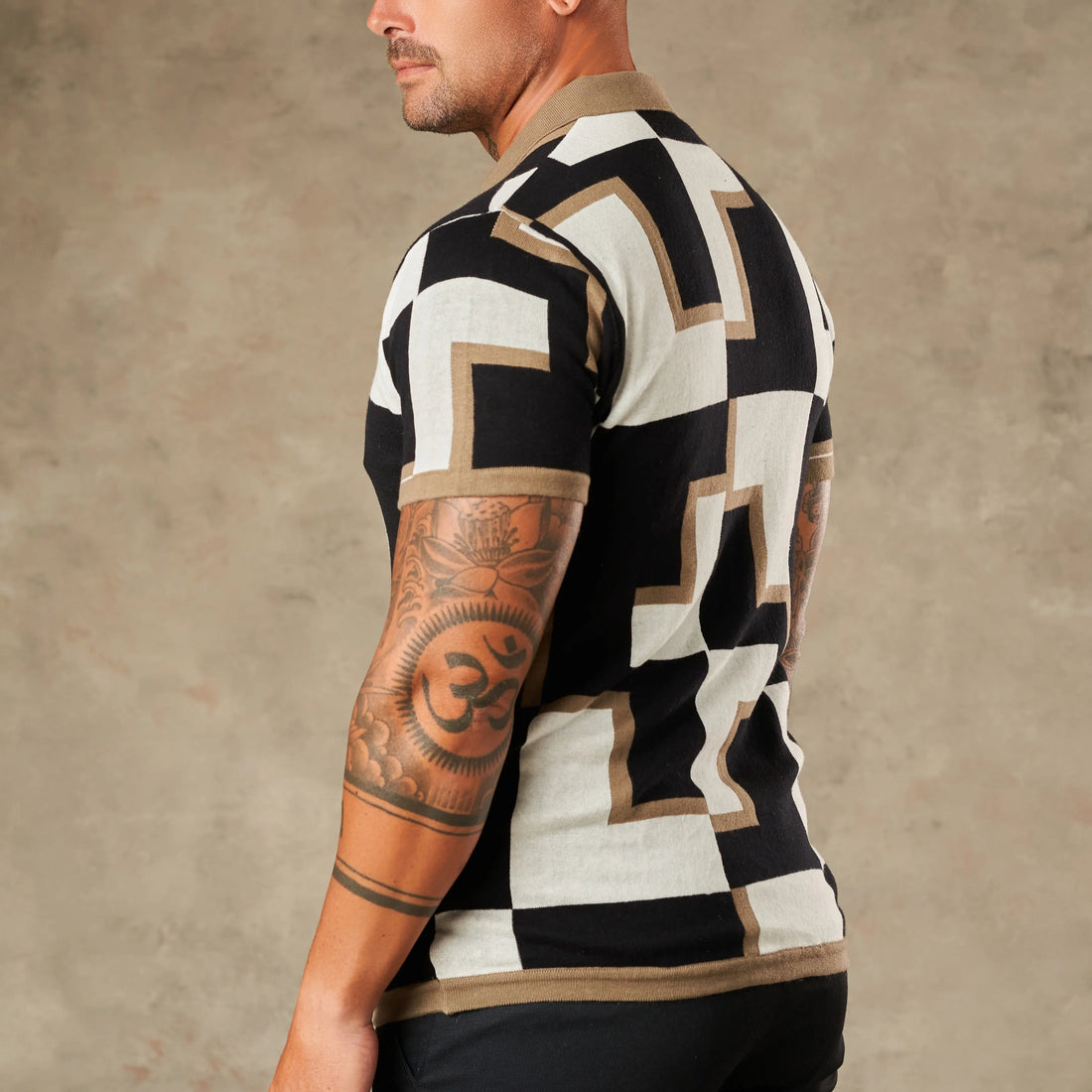 Moderna Graphic Statement Knit  - LCY London