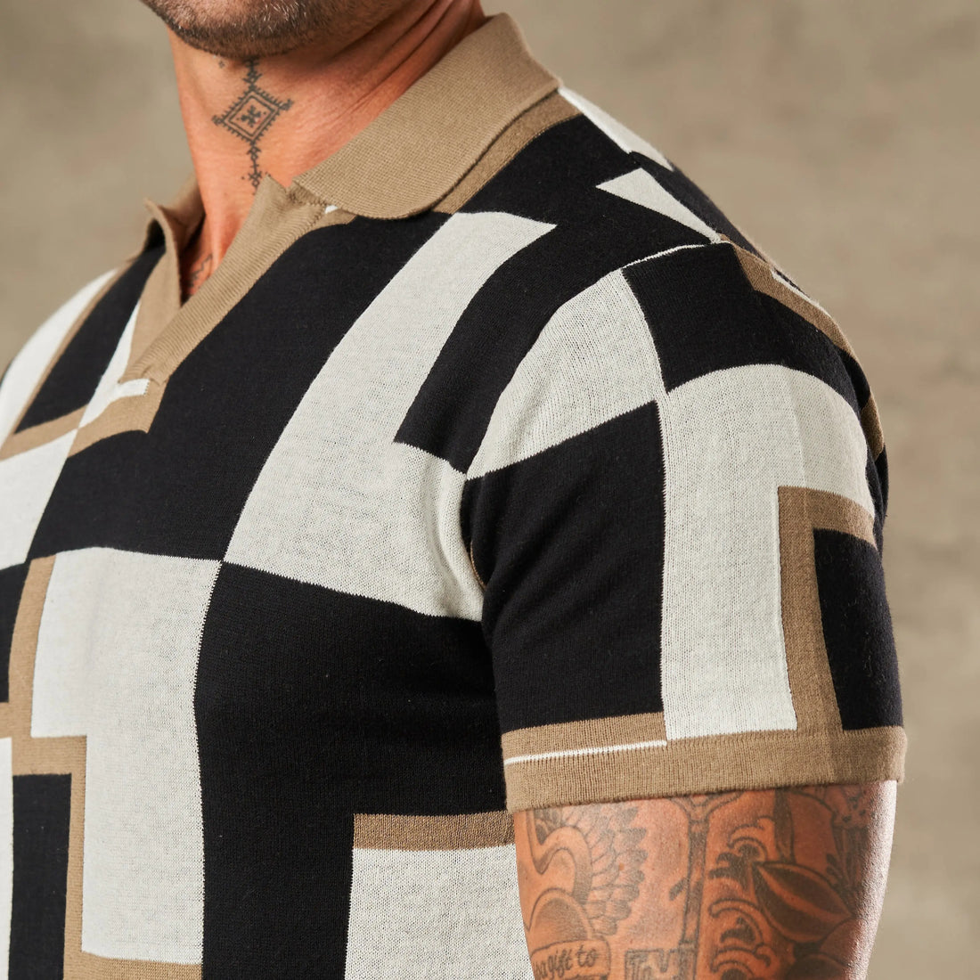 Moderna Graphic Statement Knit  - LCY London