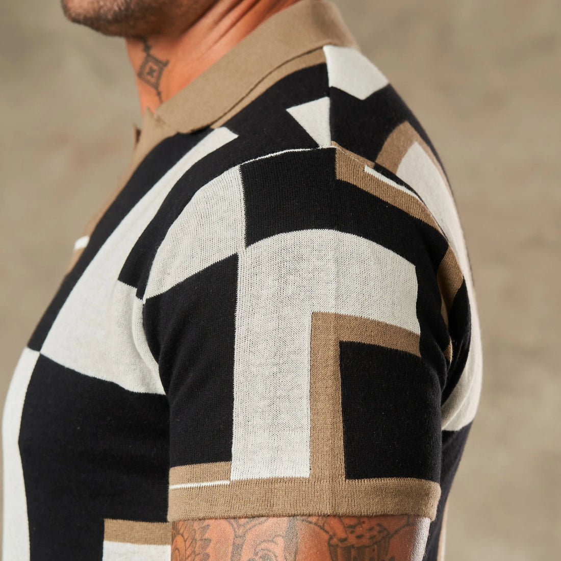 Moderna Graphic Statement Knit  - LCY London