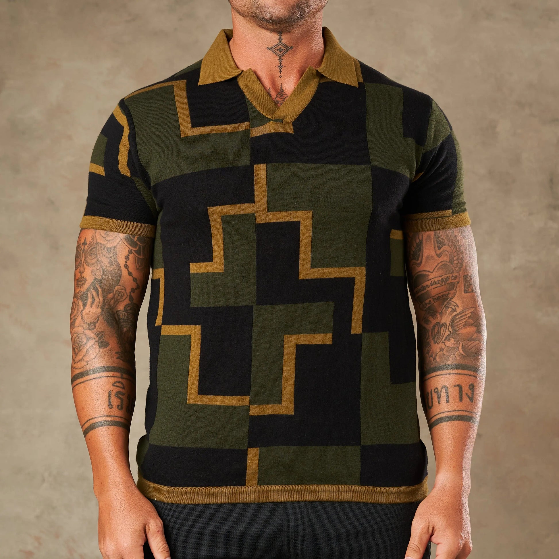 Moderna Graphic Statement Knit  - LCY London