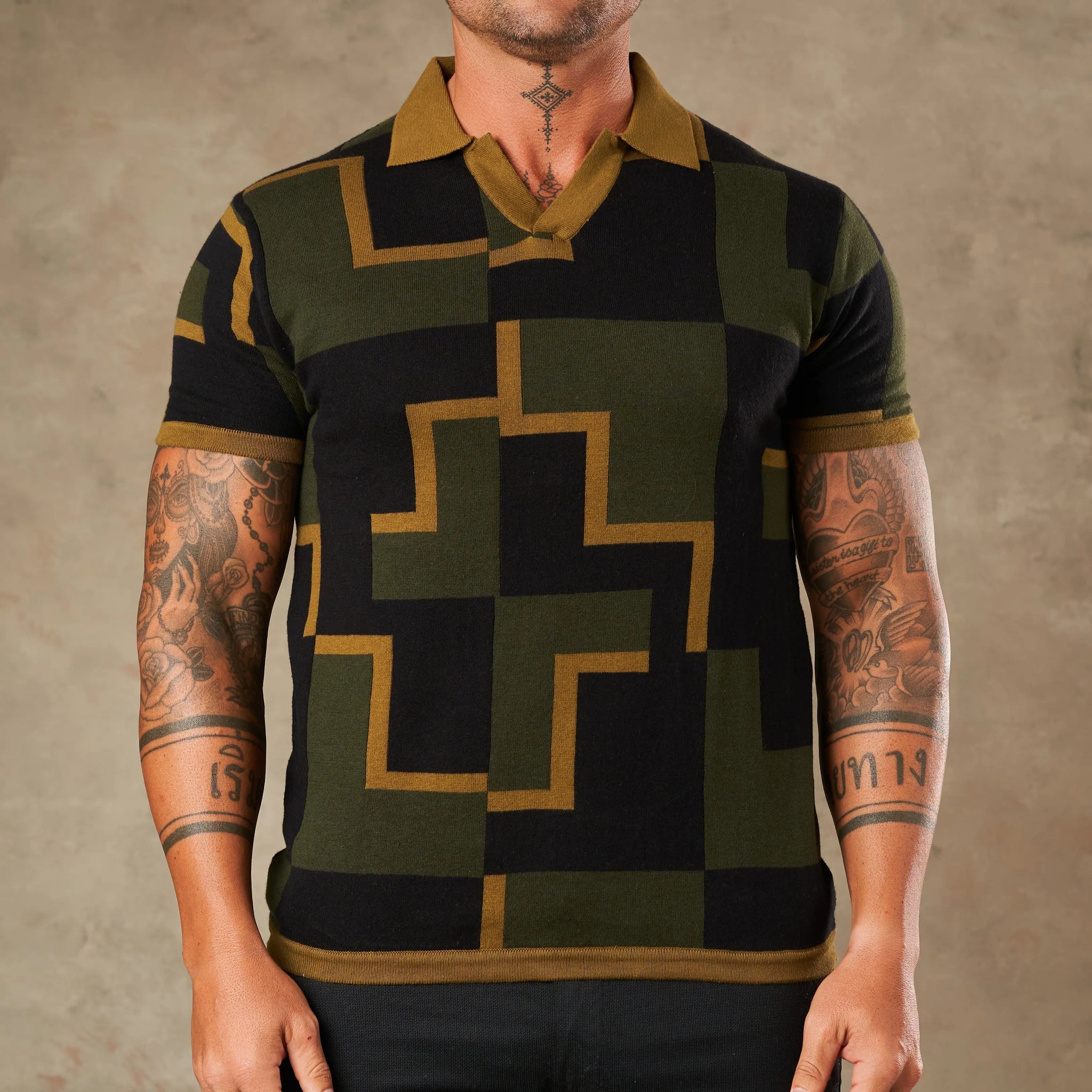 Moderna Graphic Statement Knit  - LCY London