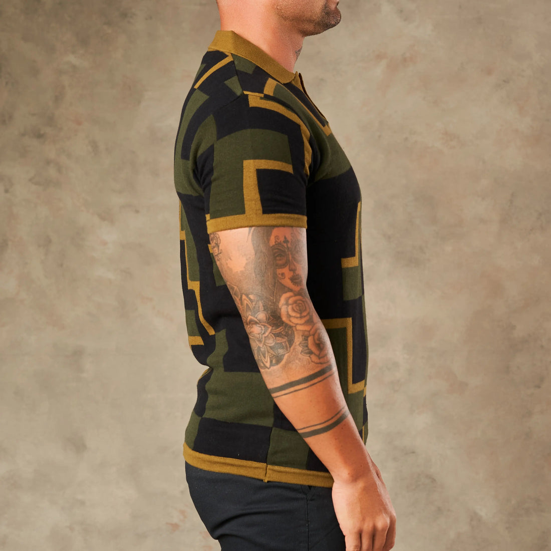 Moderna Graphic Statement Knit  - LCY London