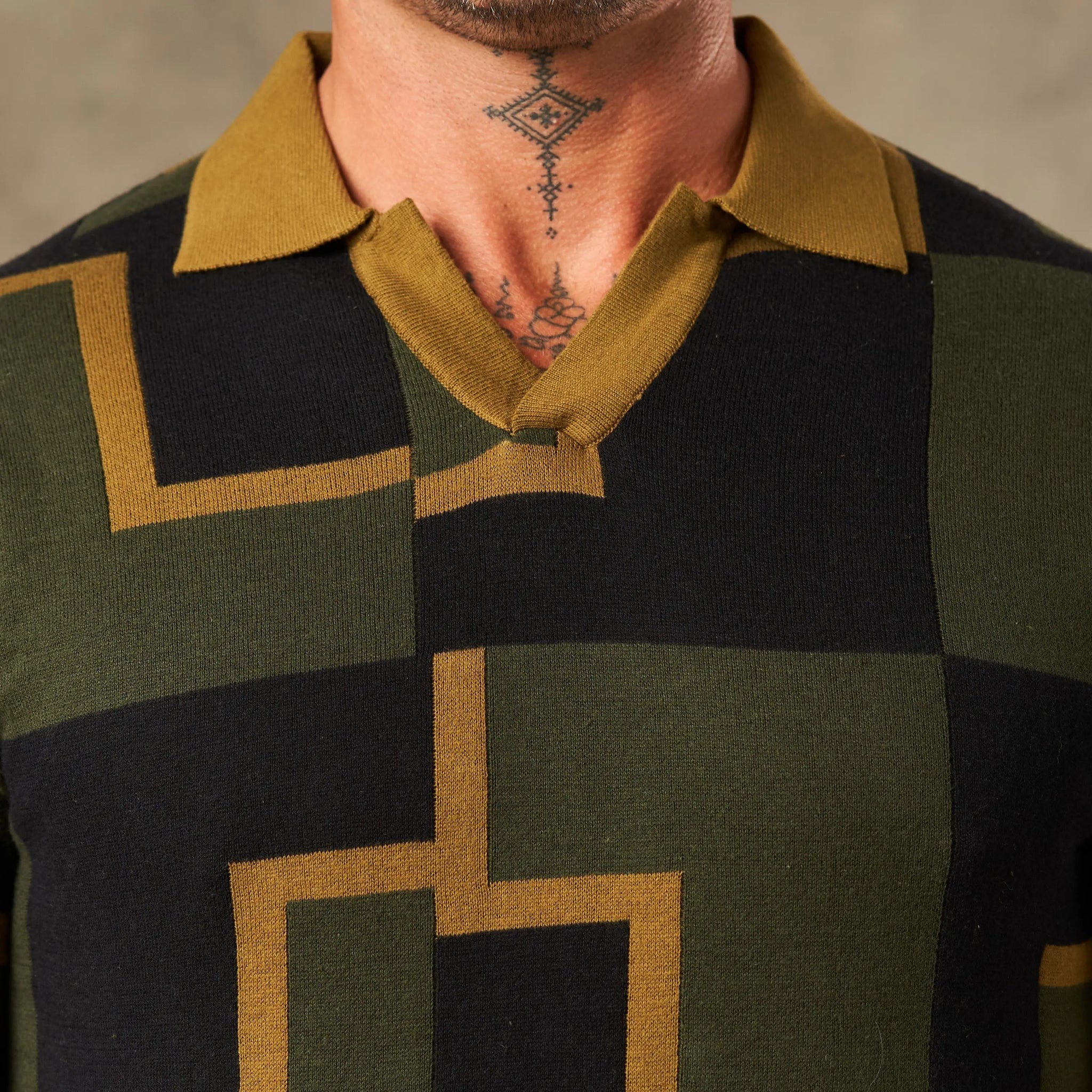 Moderna Graphic Statement Knit  - LCY London