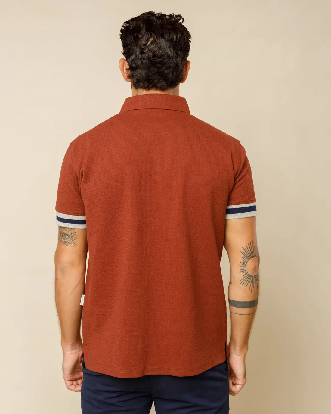 Premium Jacquard Polo  - LCY London